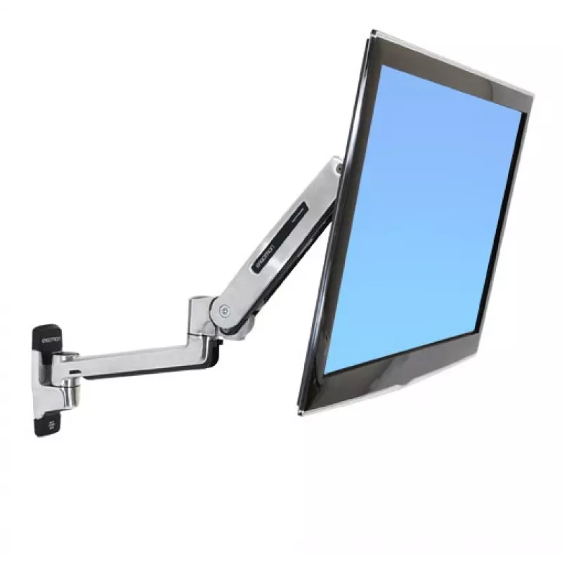 ERGOTRON Lx Sit-stand Wandhalterung LCD Arm (poliertes Aluminium)