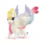 Schleich BAYALA Regenbogen-Baby-Drache Figur ab 5 Jahren, beige blau grün, Einhorn/Pegasus-Thema