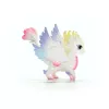 Schleich BAYALA Regenbogen-Baby-Drache Figur ab 5 Jahren, beige blau grün, Einhorn/Pegasus-Thema