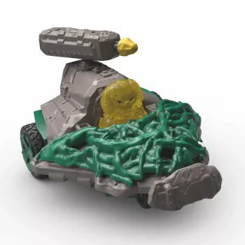 schleich ELDRADOR CREATURES Dschungel-Jet mit Minikreatur, Action/Abenteuer, Monster und Drachen, Dschungelwelt, 7 Jahr(e), Grün, Grau, Mehrfarbig