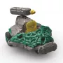 schleich ELDRADOR CREATURES Dschungel-Jet mit Minikreatur, Action/Abenteuer, Monster und Drachen, Dschungelwelt, 7 Jahr(e), Grün, Grau, Mehrfarbig