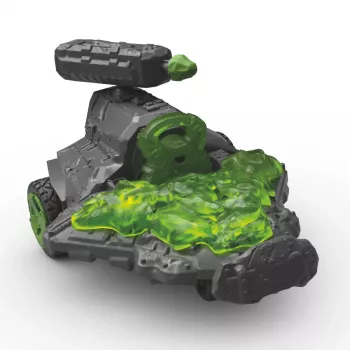 schleich ELDRADOR CREATURES Steindüsenjet mit Mini-Kreatur, Action/Abenteuer, Monster und Drachen, Steinwelt, 7 Jahr(e), Grün, Grau