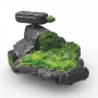 schleich ELDRADOR CREATURES Steindüsenjet mit Mini-Kreatur, Action/Abenteuer, Monster und Drachen, Steinwelt, 7 Jahr(e), Grün, Grau