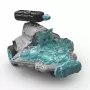 schleich ELDRADOR CREATURES Eis-Jet mit Mini-Kreatur, Action/Abenteuer, Monster und Drachen, Eiswelt, 7 Jahr(e), Blau, Grau