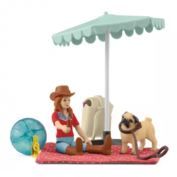 schleich HORSE CLUB Tagesausflug zum See, Tier, Pferde, Taschen-Sets, 5 Jahr(e), Mehrfarbig