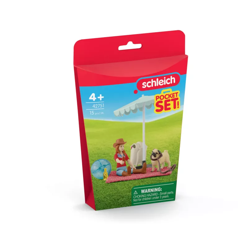 schleich HORSE CLUB Tagesausflug zum See, Tier, Pferde, Taschen-Sets, 5 Jahr(e), Mehrfarbig