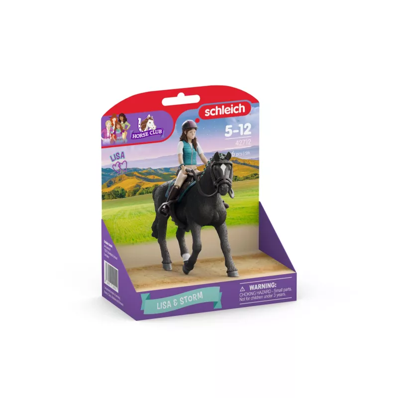 Schleich Horse Club Lisa & Storm Mehrfarbig 42712