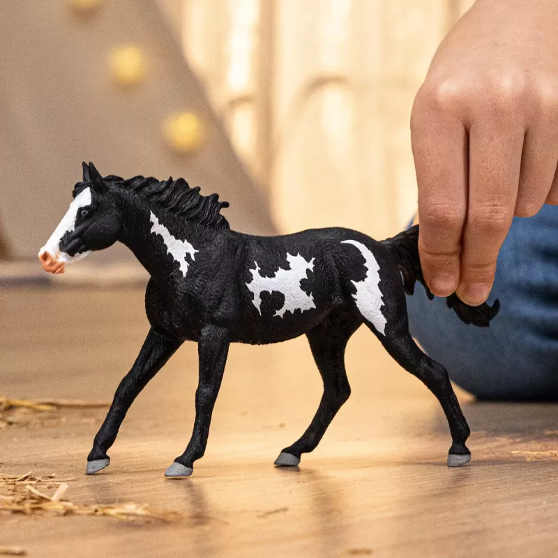 schleich HORSE CLUB Paint Horse Wallach, 5 Jahre, Pferde, Mehrfarbig