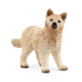 schleich WILD LIFE Polarwolf-Welpe, 3 Jahr(e), Eis & Ozean, Wildtiere / Abenteuerspielzeug, Mehrfarbig