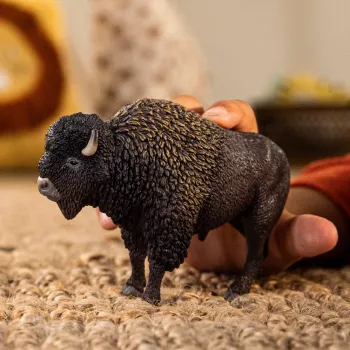 schleich WILD LIFE Bison, 3 Jahr(e), Safari, Wildtiere / Abenteuerspielzeug, Mehrfarbig
