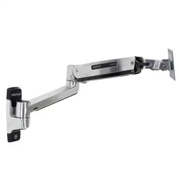 ERGOTRON Lx HD Sitz-Steh-Wandhalterung LCD-Arm (poliertes Aluminium)