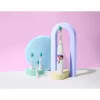 Elektrische Zahnbürste Happybrush ECO VIBE KIDS Agnes + 3 Ersatzbürsten