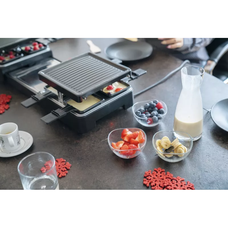 Unold 48755 Raclette-Grill 8 Personen 1300 W Schwarz