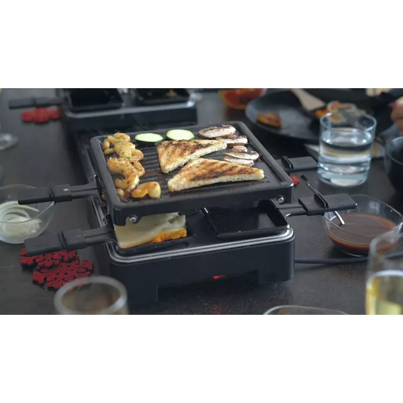 Unold 48755 Raclette-Grill 8 Personen 1300 W Schwarz