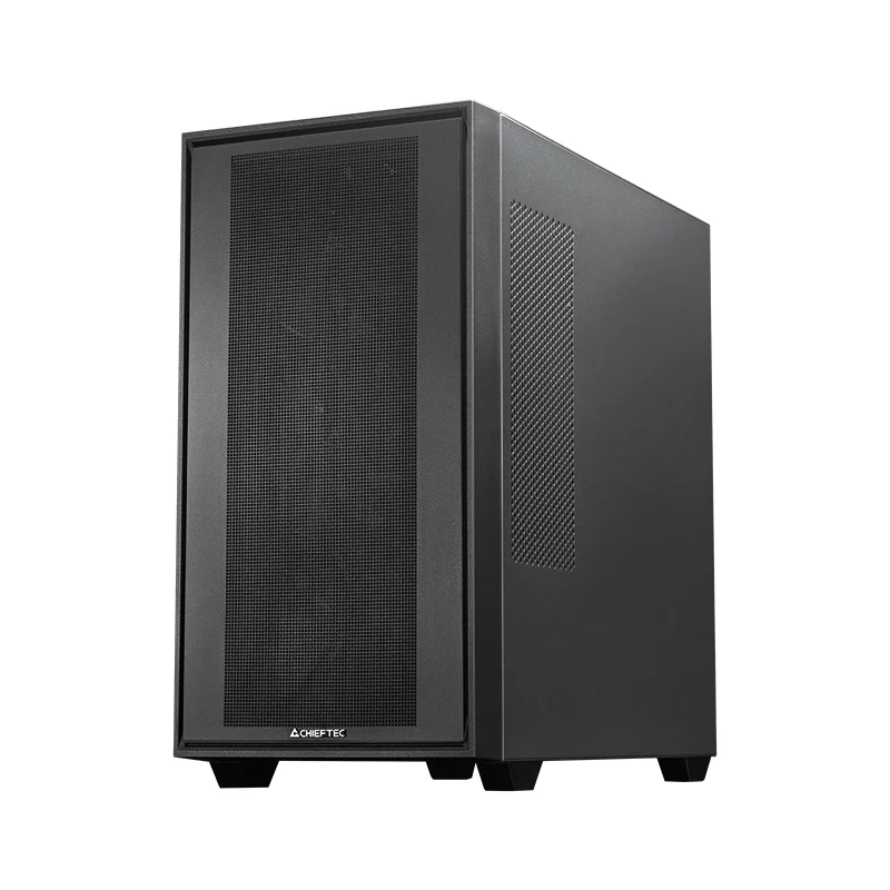Chieftec Midi Tower GS-03B-BLK-OP Schwarz