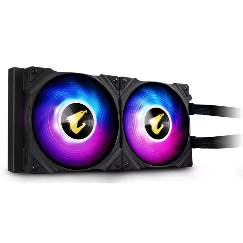 GIGABYTE AORUS WATERFORCE 240 Prozessor All-in-One-Flüssigkeitskühler 12 cm Schwarz