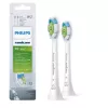 Philips Sonicare W2 Optimal Weiß HX6062/10 2er-Pack austauschbare Schallzahnbürstenaufsätze