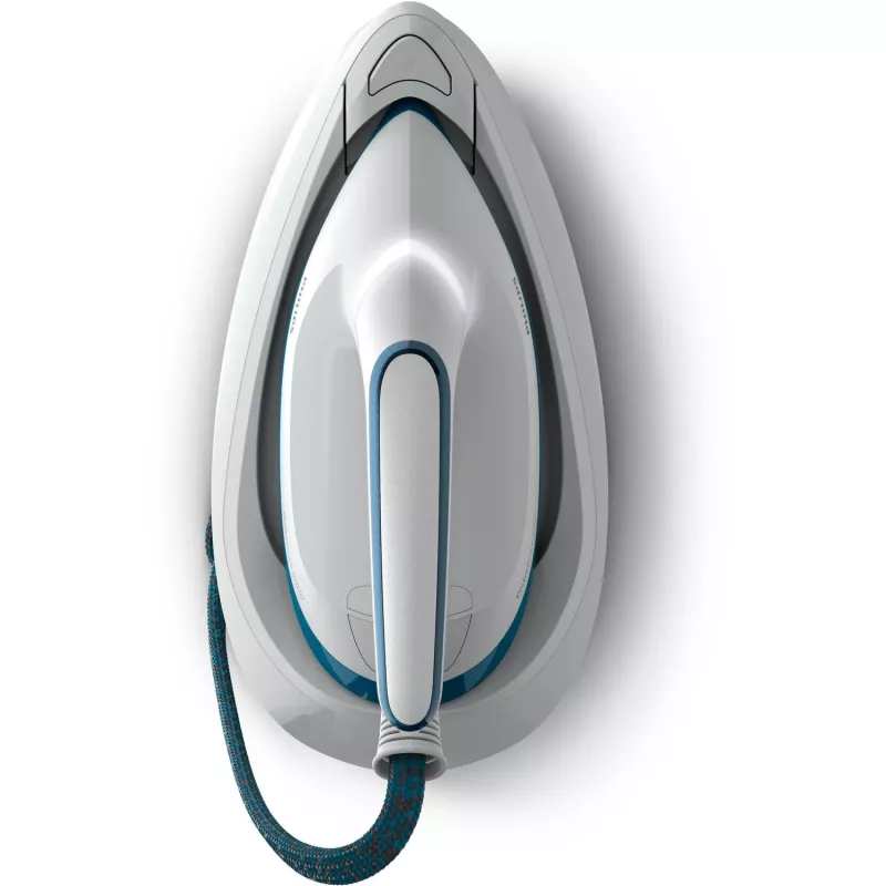 Philips PSG6022/20 Dampfbügelstation 2400 W 1,8 L SteamGlide Plus-Bügelsohle Blau, Weiß