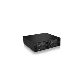ICY BOX ICY BOX IB-2242SSK - Laufwerksschachtadapter - 5,25 bis 4 x 2,5 (13.3 cm to 4 x 6.4 cm)