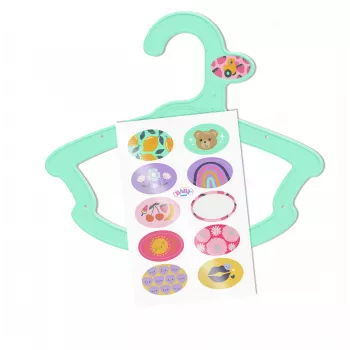 BABY born Kleiderbügel, 5er-Pack 43cm Puppenkleiderbügel