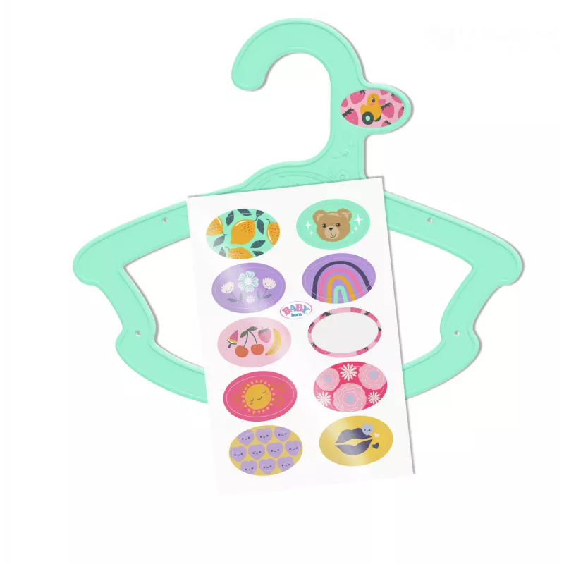 BABY born Kleiderbügel, 5er-Pack 43cm Puppenkleiderbügel