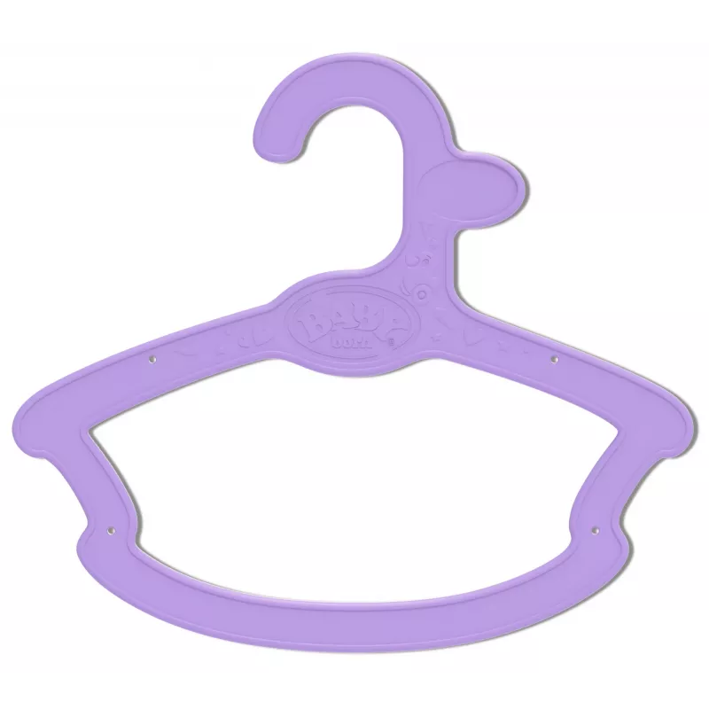 BABY born Kleiderbügel, 5er-Pack 43cm Puppenkleiderbügel