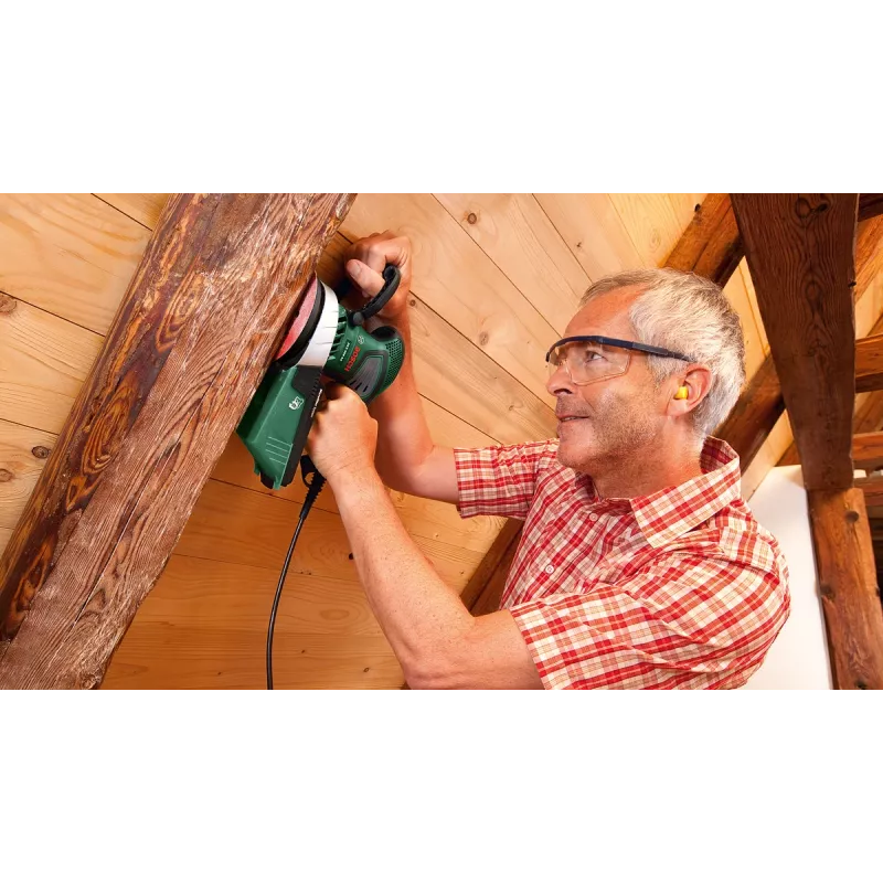Bosch PEX 400 AE Exzenterschleifer, Exzenterschleifer, Klettverschluss, Grün, Ungarn, 4000 U/min, 26000 U/min