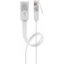 Netzwerkkabel Goobay 93358 1m Cat5e U/UTP RJ-45 Weiß