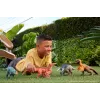 Jurassic World Rebirth Wild Roar Nasutoceratops Dinosaurier-Spielzeug, schwanzgesteuerter Angriffsbiss und Sound