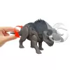 Jurassic World Rebirth Wild Roar Nasutoceratops Dinosaurier-Spielzeug, schwanzgesteuerter Angriffsbiss und Sound
