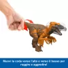 Jurassic World Rebirth Wild Roar Utahraptor Dinosaurier-Spielzeug, schwanzgesteuerter Angriffsbiss & Sound