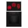 Ceramikkochfeld und Elektrobackofen-Set NEFF B2CCG6AK3 + T18SDH9L0 — Glaskeramik-Kochfeld mit 4 Kochzonen, 71 L Elektrobackofen, CircoTherm®