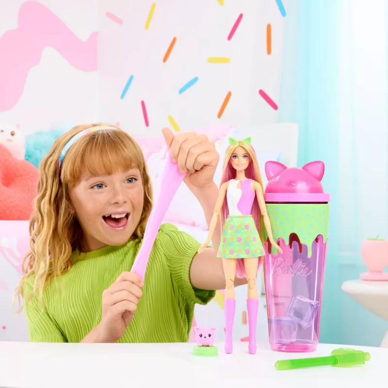 Mattel Barbie Pop! Reveal Barbie Shakes Serie Häschen-Barbie, Puppe, JCN88