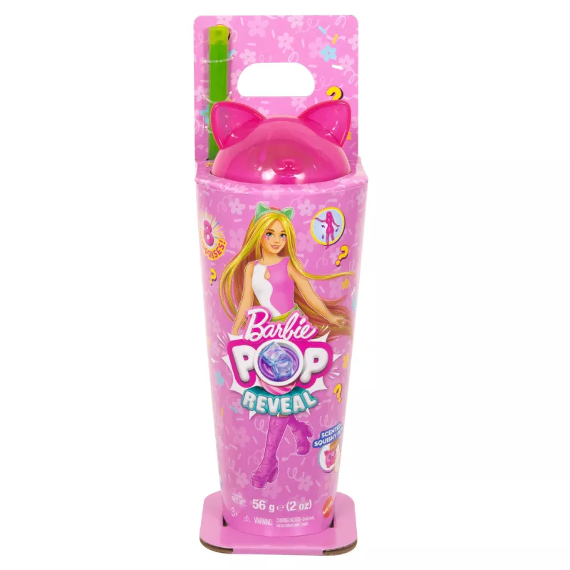 Mattel Barbie Pop! Reveal Barbie Shakes Serie Häschen-Barbie, Puppe, JCN88