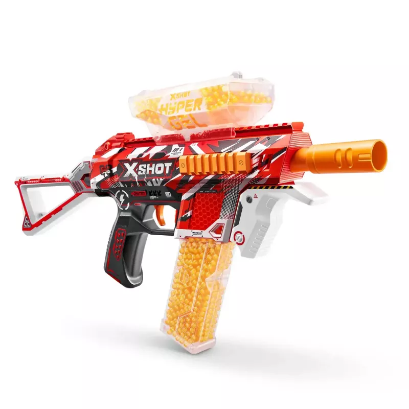 Spielzeug-Blaster Zuru X-Shot Blaster Trace Fire 70FPS Set 1500 Kugeln, 36621