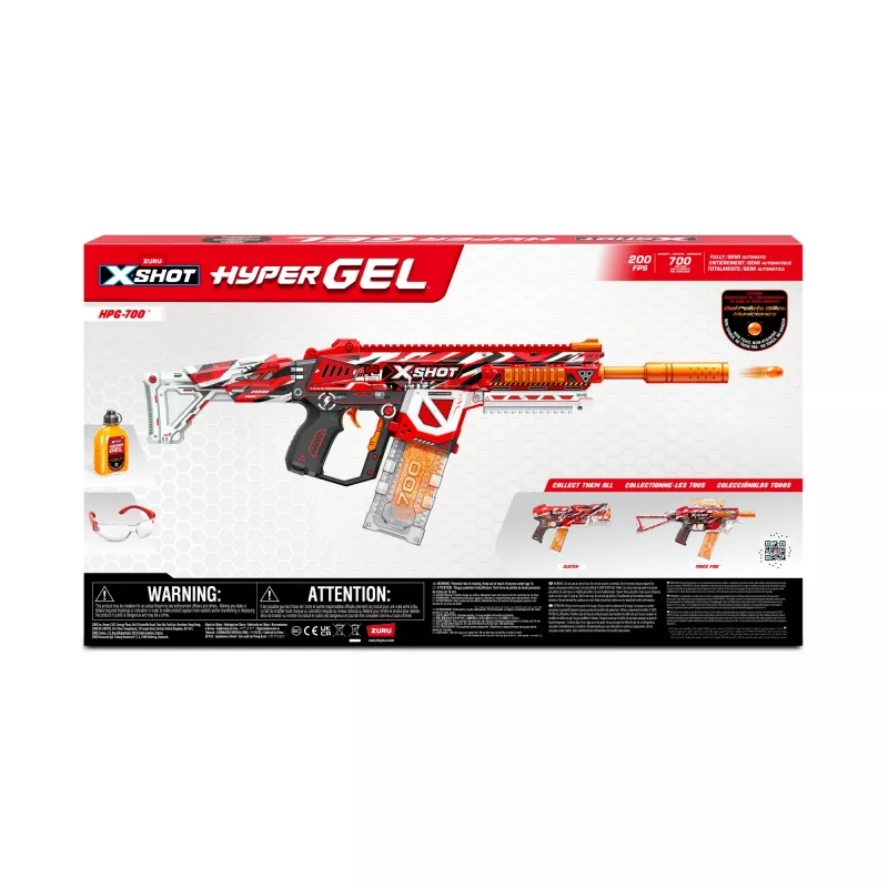XSHOT Hyper Gel HPG-700 Blaster (20.000 Hyper Gel Pellets) ZURU