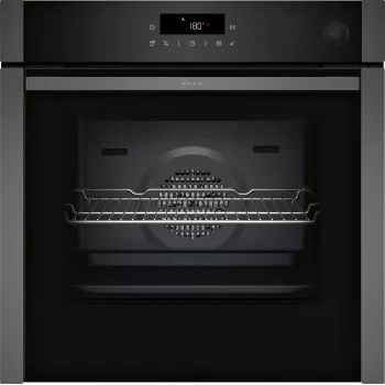 Einbau-Elektrobackofen NEFF N 50 B6AVJ7AG3 — 71 L, 3600 W, Schwarz/Graphit, Touch-Bedienung