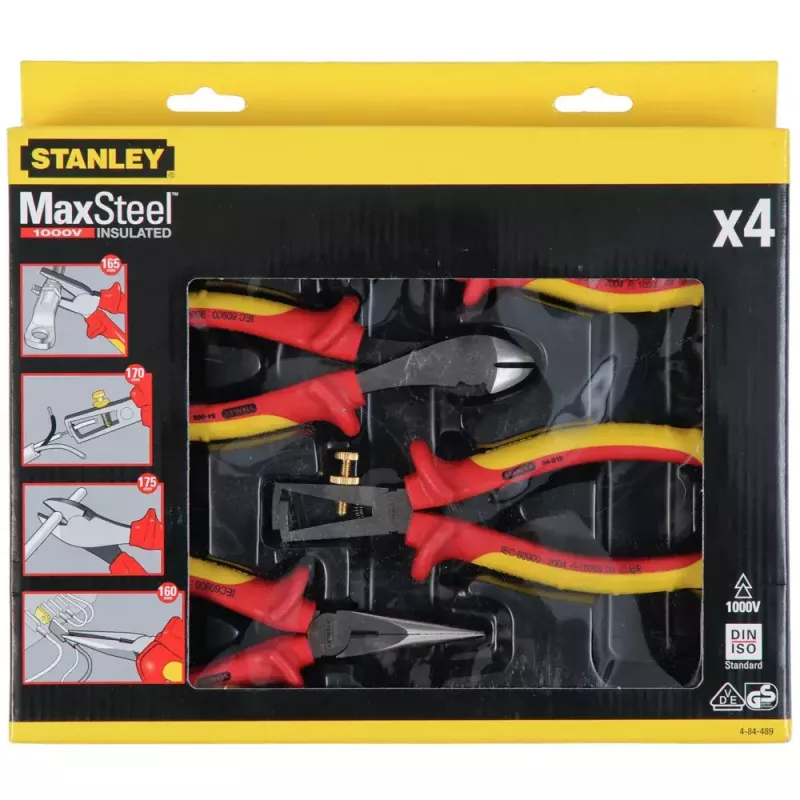 Zangen Stanley FATMAX 4-teilig VDE 4-84-489