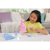 Disney Princess 2-in-1-Geschichten Cinderella Modepuppe mit 2 aufsteckbaren Oberteilen, 2 Röcken & 9 Accessoires