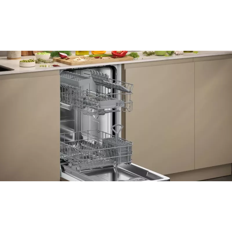Geschirrspüler NEFF S853HKX20E vollintegrierbar Slimline 10 Maßgedecke, Home Connect, 46 dB