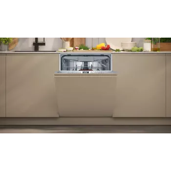 Geschirrspüler vollintegriert NEFF N 50 S255EVX04E — 14 Maßgedecke, 60 cm, 44 dB, 9 L/Zyklus, Home Connect