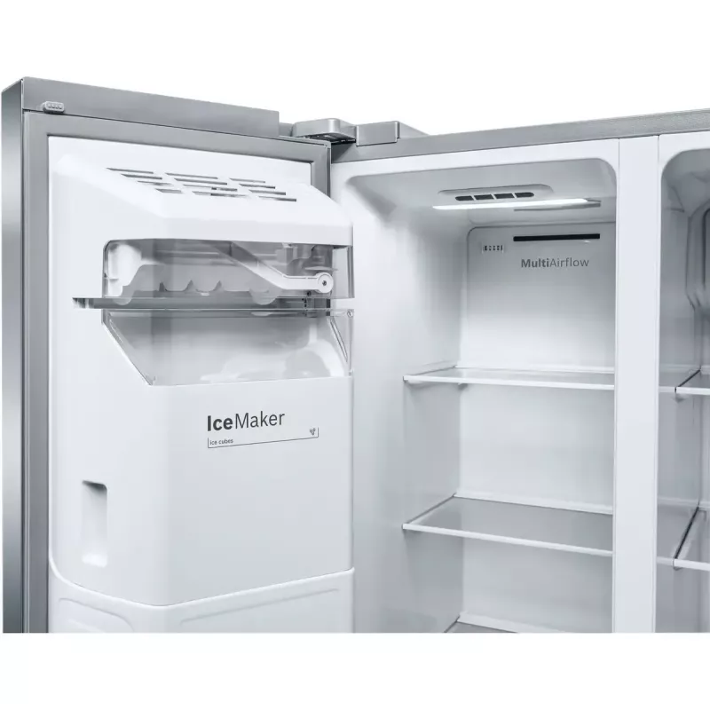 Bosch Serie 6 KAG93AIEP Side-by-Side-Kühlschrank Freistehend 560 L Edelstahl