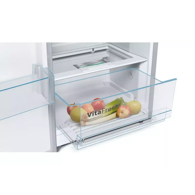 Bosch Serie 4 KSV36VLDP Kühlschrank Freistehend 346 L Edelstahl