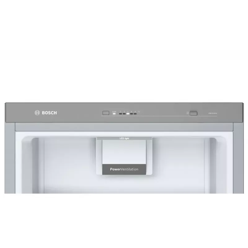 Bosch Serie 4 KSV36VLDP Kühlschrank Freistehend 346 L Edelstahl