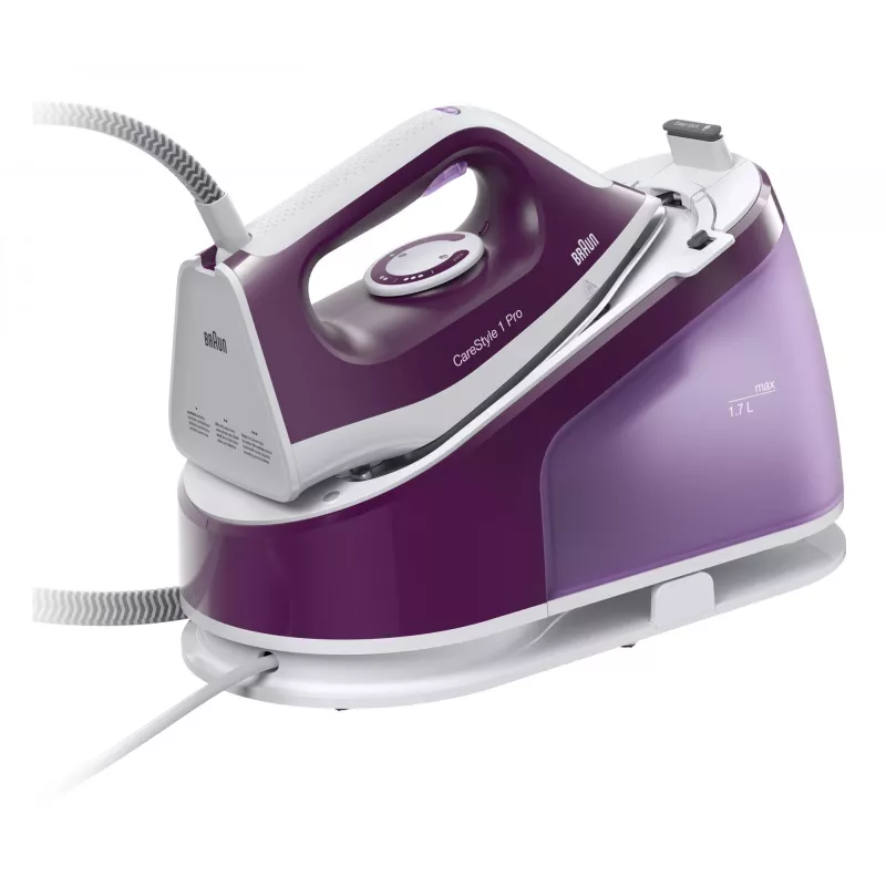 Braun CareStyle 1 IS1514VI 2200 W 1,7 L Keramik-Bügelsohle Violett