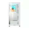 GIGABYTE C500 PANORAMIC STEALTH Midi Tower Weiß