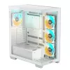 GIGABYTE C500 PANORAMIC STEALTH Midi Tower Weiß