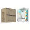 GIGABYTE C500 PANORAMIC STEALTH Midi Tower Weiß