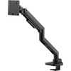 Monitorarm SILVERSTONE SST-ARM14B für 17–49 Zoll Monitore, schwarz, verstellbare Einzelbildschirmhalterung