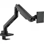 Monitorarm SILVERSTONE SST-ARM14B für 17–49 Zoll Monitore, schwarz, verstellbare Einzelbildschirmhalterung